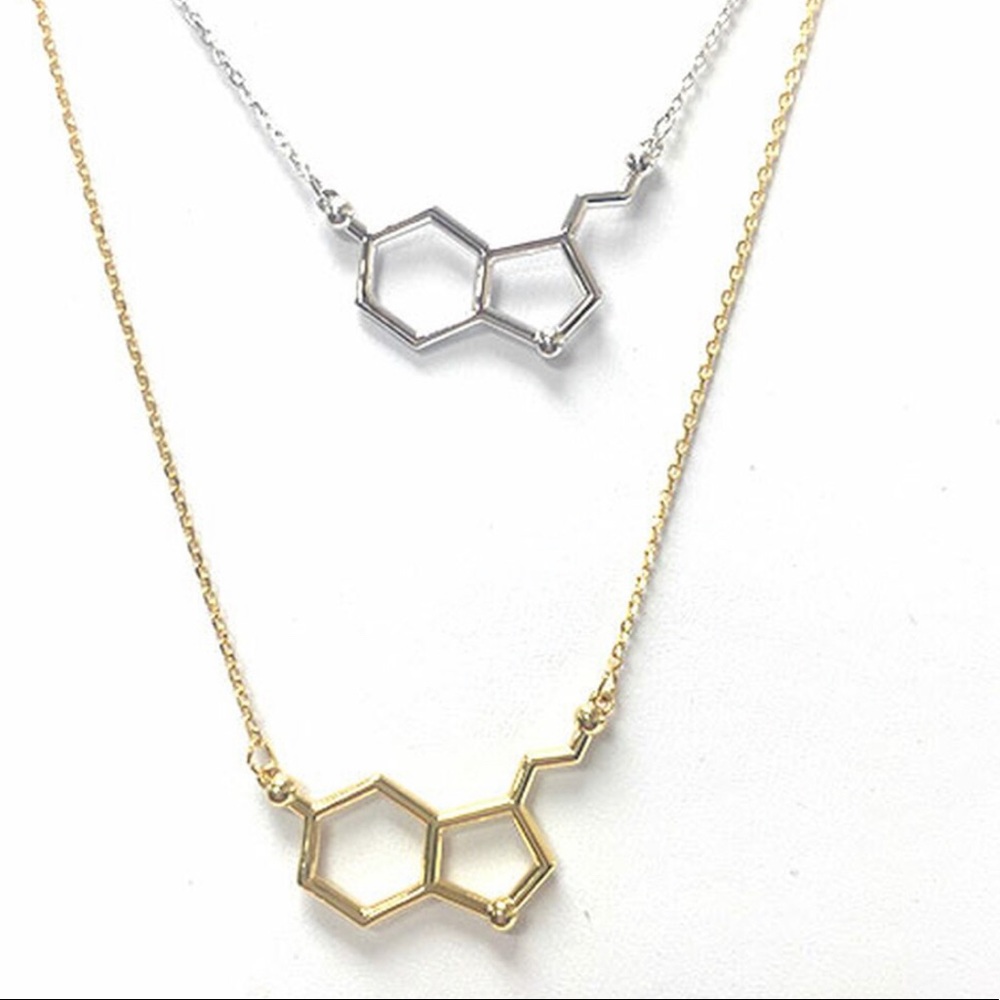Molecule for Serotonin Necklace,NWT